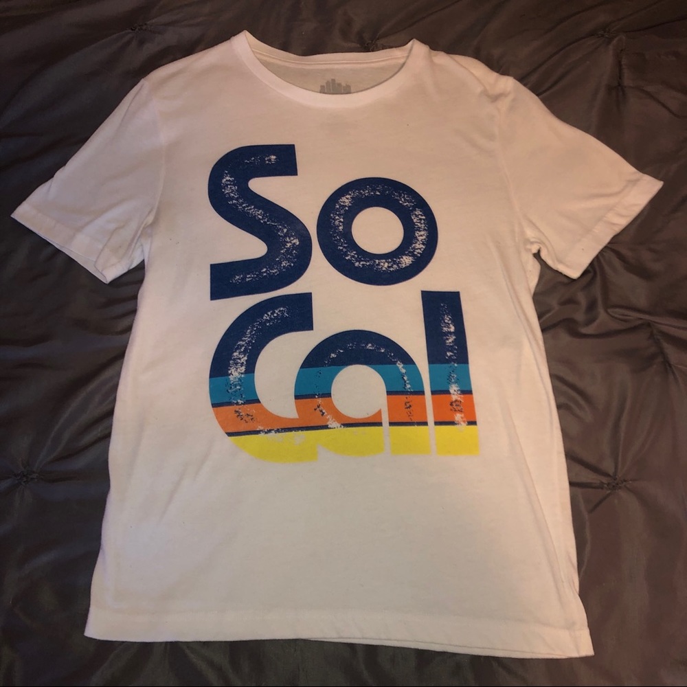 White SOCAL t-shirt!